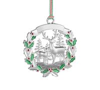 Newbridge WY958 Deer In Holly Wreath - P59189