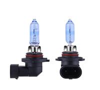NEWBROWN 9005 Headlight Bulbs HB3 9005 Halogen Bulb 5000K Super White Light Long Life Replacement P20D 12V/60W (9005/HB3, 2 Pack)