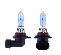 NEWBROWN 9006 Headlight Bulbs HB4 Halogen Bulb 5000K Super White Light Long Life Replacement P22D 12V/51W (9006/HB4, 2 Pack)