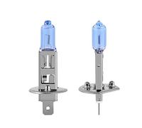 NEWBROWN H1 Headlight Bulb H1 Halogen Bulb 5000K Super White Light Long Life Replacement P14.5S 12V/55W (H1, 2 Pack)