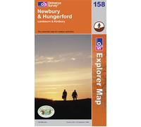 Newbury & Hungerford OS Explorer Map 158