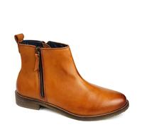 Newbury Leather Zip Chelsea Boots Frank James Tan 5