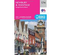 Newbury & Wantage Map | Hungerford & Didcot | Ordnance Survey | OS Landranger Map 174 | England | Walks | Cycling | Days Out | Maps | Adventure