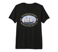 Newburyport Massachusetts Nautical Premium T-Shirt