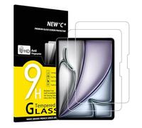 NEW'C 2 Pack Designed for iPad Air 2026 11 inches (M4) Screen Protector Tempered Glass, Bubble Free, Ultra Resistant