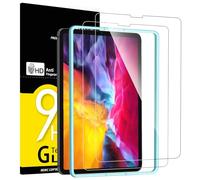 NEW'C 2 Pack Designed for iPad Air 5/4 10.9 Inch (2022/2020), iPad Pro 11 Inch (2022/2021/2020/2018) Screen Protector Tempered Glass, Ultra Resistant (Easy Installation Frame)