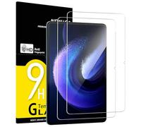 NEW'C 2 Pack Designed for Xiaomi Redmi Pad 2 4G, Xiaomi Pad 6 / Pad 6 Pro Screen Protector(11 Inch), Tempered Glass, Bubble Free, Ultra Resistant