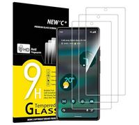 NEW'C 3 Pack Designed for Google Pixel 6a Screen Protector (6.1"), Tempered Glass, Case Friendly Scratch Resistant,Bubble-Free, Ultra Resistant