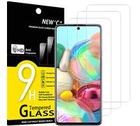 NEW'C 3 Pack Designed for Samsung Galaxy A71, Note 10 Lite Screen Protector Tempered Glass, Case Friendly Anti Scratch Bubble Free Ultra Resistant