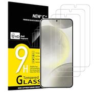 NEW'C 3 Pack Designed for Samsung Galaxy S25 Plus, Galaxy S25 Edge, Screen Protector Tempered Glass, Bubble Free, Ultra Resistant