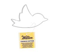 NewCakes B.V. Wilton Cookie Cutter Bird: Stainless Steel Cookie Cutters for Biscuits, Cookies, Fondant Decorations and More, Dishwasher Safe - 9 cm