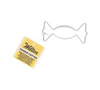 NewCakes B.V. Wilton Cookie Cutter Candy: Stainless Steel Cookie Cutters for Biscuits, Cookies, Fondant Decorations and More, Dishwasher Safe - 7,7 cm