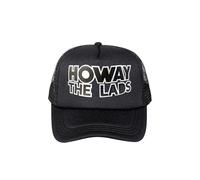 Newcastle Black Trucker Style Baseball Cap - Geordie 'Howay The Lads' Adjustable Toon Hat - 100% Polyester