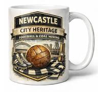 Newcastle City Heritage Mug Football Coal Mining Legacy Gift Mug
