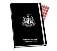 Newcastle Diary 2026 A5 Hardback Diary Calendar Newcastle United - with FREE Organisational Stickers Included