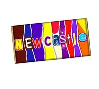 Newcastle England Football Club Team Chocolate Bar Wrapper Novelty Gift Present CH-357 (with chocolate)