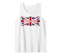 Newcastle England Great Britain British Flag Gift Souvenir Tank Top