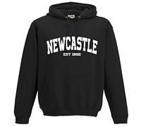 Newcastle Established in 1892 Premium Hoodie Gift Large Black
