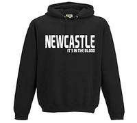Newcastle Its in The Blood Premium Hoodie Gift Large Black