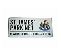 Newcastle Metal Street Sign One Size Multicoloured