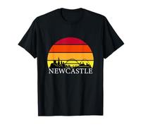 Newcastle Skyline - Tyne Bridge and Urban Landmarks T-Shirt