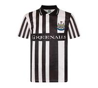 Newcastle United 1990 Short Sleeve Shirt - Black, Medium
