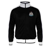 Newcastle United Boys Jacket Track Top Retro Kids Official Football Gift
