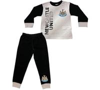 Newcastle United Boys Pyjamas, Long Sleeve Top and Bottom Set, Ages 4-12 Years (UK, Age, 11 Years, 12 Years)