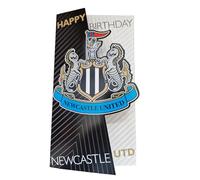 Newcastle United F.C. Birthday Card & Badge Official Merchandise
