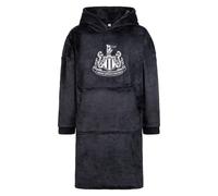 Newcastle United F.C, Children's Wearable Blanket, 10-12 Years: 152cm, Black