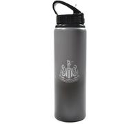 Hy-Pro Aluminium Bottle - Officially Licensed Newcastle United F.C. - 750ml, Matt, Integrated Straw