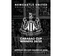 Newcastle United Fc 2026 Crest Wall Calendar Black (One Size)