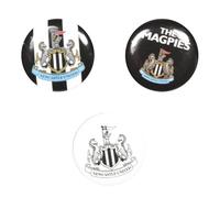 Newcastle United FC Enamel Badge Set in Black Newcastle United FC Black