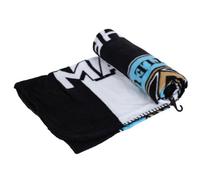Newcastle United FC Fleece Blanket120cm x 84cm Black/White/Blue TA12338