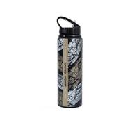 Newcastle United Fc High Definition 750Ml Water Bottle Black/white/gold (One Size)
