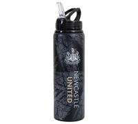 Newcastle United FC High Definition Aluminium Water Bottle in Black Newcastle United FC Black