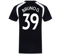 Newcastle United FC Mens Bruno G. 39 Poly T-Shirt Black Medium