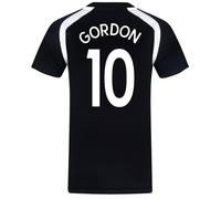 Newcastle United FC Mens Gordon 10 Poly T-Shirt Black Large