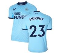 Newcastle United FC Men's Mens 2021 - 2022 Third Shirt - Murphy 23 in Blue | Size: Medium Newcastle United FC Blue M