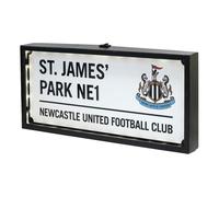Newcastle United FC Metal LED Street Sign