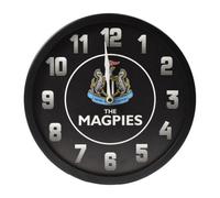 Newcastle United Fc Metal Led Wall Clock Black (One Size)