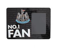 Newcastle United FC No. 1 Fan Metal Embossed Photo FrameOne Size Black/White/Blu
