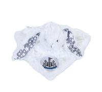 Newcastle United Fc Plush Rabbit Baby Blanket White/grey (30Cm X 30Cm)