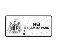 Newcastle United Fc Route To Plaque White/black (One Size)