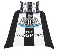 Newcastle United FC Single Duvet Set, 100% Polyester, 200cm x 135cm