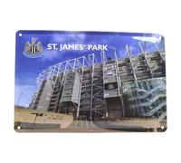 Newcastle United Fc St James Park Stadium Sign (Pack Of 2) Multicoloured (One Size)