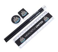 Newcastle United Five Piece Stationery Set, Black and Blue
