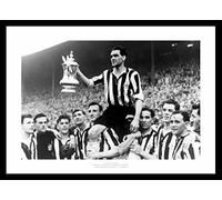 Newcastle United Framed 1952 FA Cup Final Photo Memorabilia