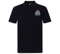 Newcastle United Mens Polo Shirt Crest Official Football Gift