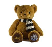 Newcastle United St James Teddy Bear with Black and White Striped Scarf, 1892 Embroidery, 40 cm Plush Toy